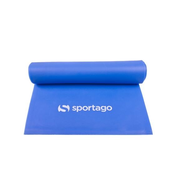 Gumový expandér Sportago Band Heavy 120 cm, modrý