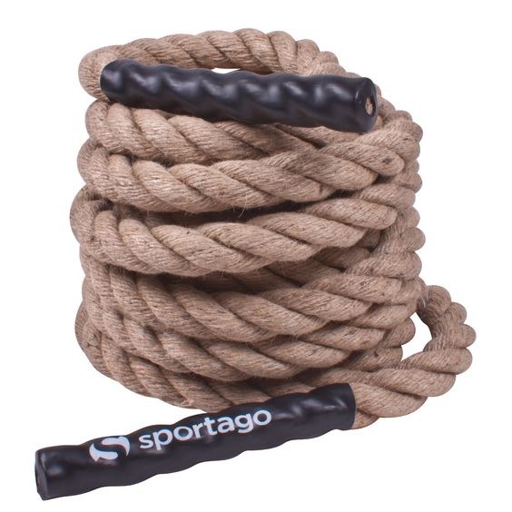 Šplhací lano Sportago Climbmaster (bez úchytu) 38mm - 12m