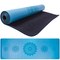 Gumová jóga podložka Sportago Indira 183x66x0,3cm - světle modrá