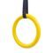 Závěsné ABS gymnastické kruhy Sportago, žluté
