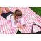 Sportago Flamingos pikniková deka 180x200 cm