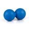 Masážní TPE dvojmíček Sportago 12x6 cm