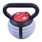 Sportago nastaviteľný Kettlebell 4,5-18kg