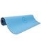 Gumová jóga podložka Sportago Indira 183x66x0,3cm - světle modrá