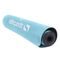 Designová TPE podložka na jógu Sportago s mikrovláknem 183x61 cm - tyrkysová