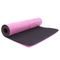 Designová TPE podložka na jógu Sportago s mikrovláknem 183x61 cm - růžová mandala