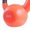 Sportago kovový vinyl Kettlebell 8 kg