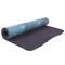 Designová TPE podložka na jógu Sportago s mikrovláknem 183x61 cm - pacific