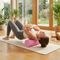 Yoga valec Sportago Seymour 45x15 cm, ružový