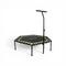 Zelená fitness trampolína Sportago Whee 134 cm s nastavitelným madlem