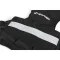 Detail sieťovaného panela a reflexného pásu vesty Sportago Vigor 10 kg