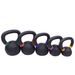 Sada powdercoated kettlebellu Sportago Ironside