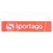 Gumový pás Sportago Stretch Medium Light, oranžový