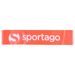 Gumový pás Sportago Stretch Medium Light, oranžový