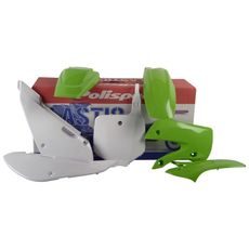 SADA PLASTŮ POLISPORT 90162 OEM BARVA PRO KAWASAKI KX 65 2000-2025