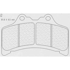 BRZDOVÉ DESTIČKY CL BRAKES 2362 A3+