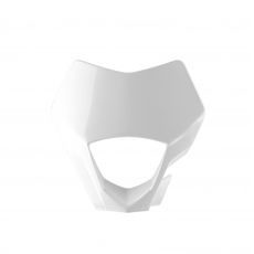 HEADLIGHT MASK POLISPORT 8668300003 BÍLÁ