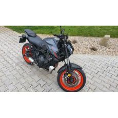 OCHRANNÉ RÁMY MOTORU RDMOTO CF58KD MATNÁ ČERNÁ PRO YAMAHA MT-07 700 2014-2023, YAMAHA XSR 700 2014-2023