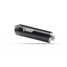 KONCOVKA VÝFUKU MIVV OVAL MO.001.LVC ČERNÝ S UHLÍKOVOU KONCOVKOU