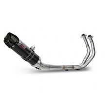 VÝFUK KOMPLETNÍ 2X1 MIVV GP Y.045.LXBC ČERNÝ S UHLÍKOVOU KONCOVKOU