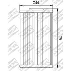 OLEJOVÝ FILTR CHAMPION COF462 100609375