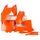Sada plastů POLISPORT 90098 OEM barva pro KTM SX 65 2002-2008