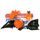 Sada plastů POLISPORT 90201 OEM barva pro KTM SX 65 2009-2011
