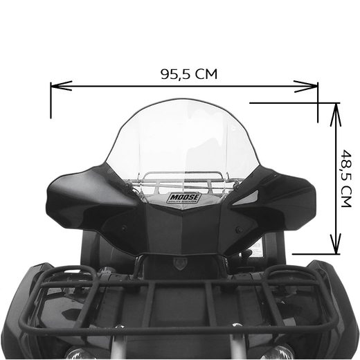 ČELNÍ PLEXI NA TÉMĚŘ VŠECHNY MODELY PRACOVNÍCH ČTYŘKOLEK
