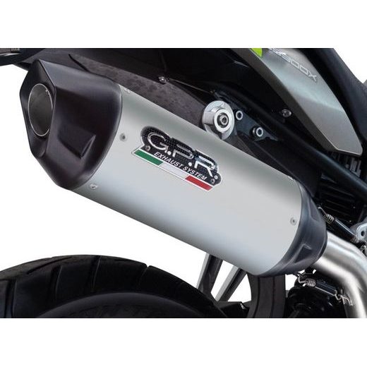 VÝFUK KOMPLETNÍ GPR FURORE-X E5.CO.K.186.CAT.FUXTIT BRUSHED TITANIUM INCLUDING FULL LINE,DB KILLER AND CATALYST COMPLIANT FOR INSPECTION