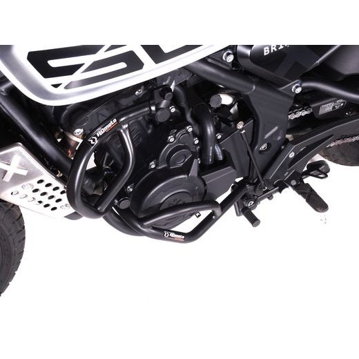 OCHRANNÉ RÁMY MOTORU RDMOTO CF163KD ČERNÁ (SPODNÍ + VRCHNÍ) PRO BRIXTON CROSSFIRE 500 2022-2025