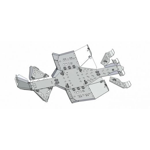 HLINÍKOVÝ KRYT PODVOZKU PRO CAN AM OUTLANDER G2 MAX 650/800/1000 (2013-2016)