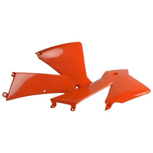SPOILERY CHLADIČE POLISPORT 8424000002 (PÁR) ORANŽOVÁ KTM