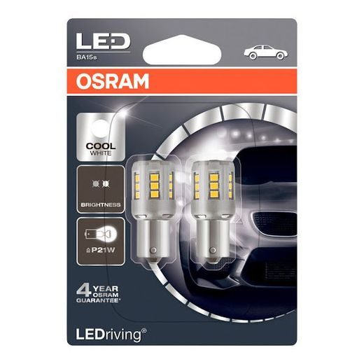 LED SADA PRO DODATEČNOU MONTÁŽ OSRAM 246515019 7456CW-02B BA15S (P21W) BLISTER (2 KUSY)