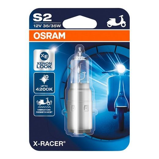 ŽÁROVKA X-RACER (XENON) OSRAM OSRAM 246515163 64327XR-01B BA20D S2 BLISTER