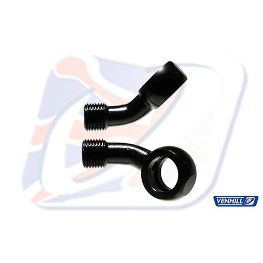 BANJO VENHILL POWERHOSEPLUS 3/60087LB 45° + 20° DO LEVÉ STRANY ČERNÝ