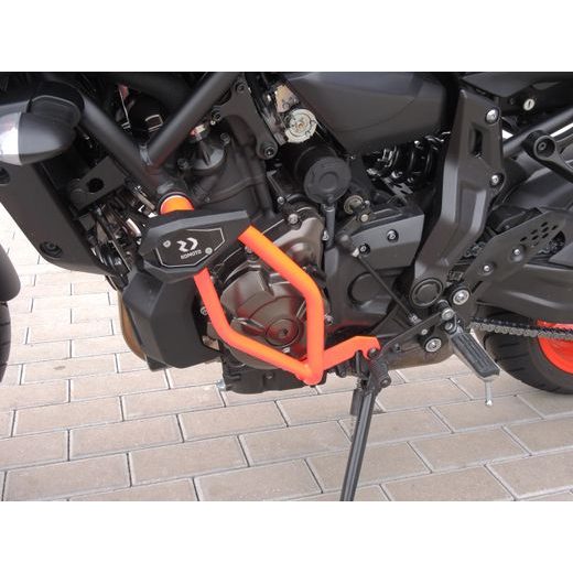 OCHRANNÉ RÁMY MOTORU RDMOTO CF79R ČERVENÁ WITH SLIDER SL01