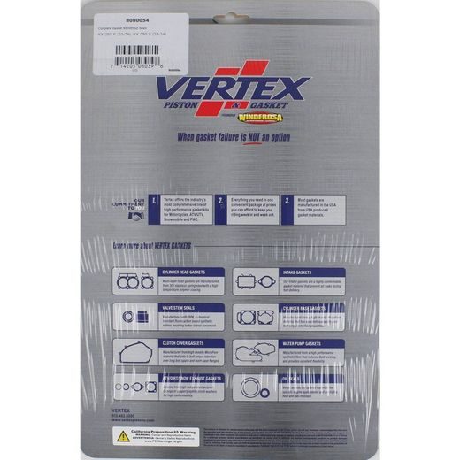 SADA TĚSNĚNÍ MOTORU KOMPLETNÍ WINDEROSA CGK 8080054 WITHOUT SEALS