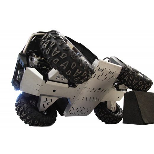 HLINÍKOVÝ KRYT PODVOZKU PRO CFMOTO X8 S OCELOVÝMI RAMENY (2015-2018)