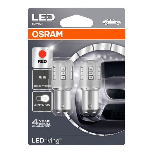 LED SADA PRO DODATEČNOU MONTÁŽ OSRAM 246515003 1457R-02B BAY15D (P21/5W) BLISTER (2 KUSY)