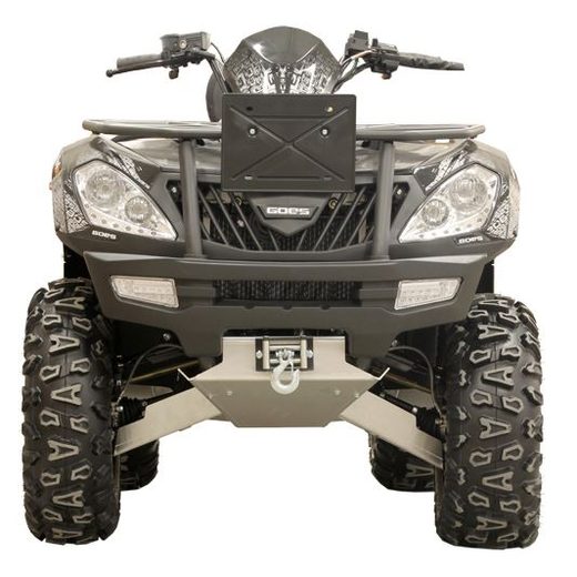 HLINÍKOVÝ KRYT PODVOZKU PRO GOES IRON 450I/COBALT 550I MAX, DLOUHÁ VERZE