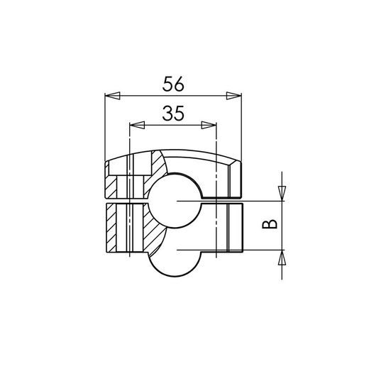 ZVÝŠENÍ ŘÍDÍTEK RDMOTO ZR2225S STŘÍBRNÁ
