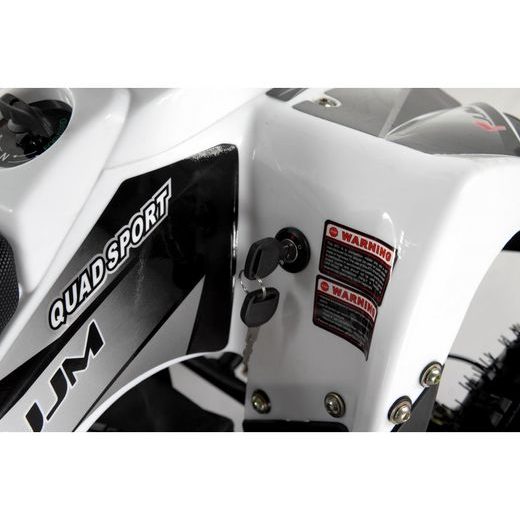 JJM ATV MINI ELEKTRIK 1000W BÍLÁ