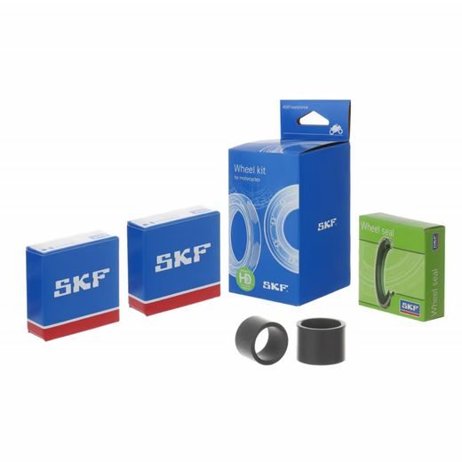 SADA TĚSNĚNÍ KOL S DISTANČNÍMI PODLOŽKAMI A LOŽISKY SKF VKWB-F-20-HD-H PŘEDNÍ