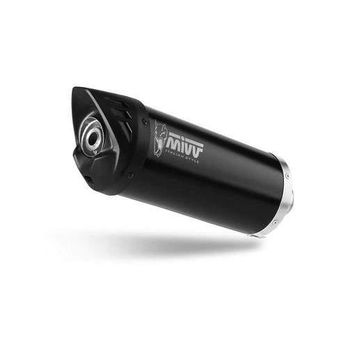 KONCOVKA VÝFUKU MIVV MOVER MV.YA.0002.LV ČERNĚ LAKOVANÁ NEREZOVÁ OCEL