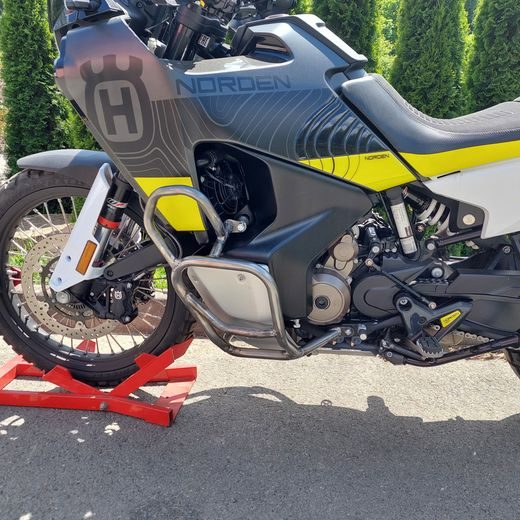 OCHRANNÉ RÁMY MOTORU RDMOTO CF154KD ČERNÁ PRO HUSQVARNA NORDEN 901 2021-2025