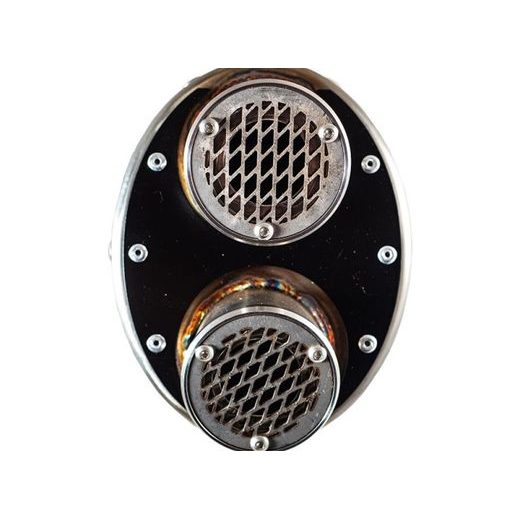 KONCOVKA VÝFUKU SLIP-ON GPR DUAL INOX E5.BM.101.1.DUAL.IO MATNÝ NEREZ ZAHRNUJE SPOJOVACÍ SVOD A ODNÍMATELNÝ DB KILLER