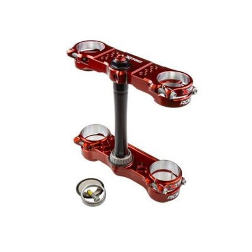 BRÝLE NA VIDLICE S TROJITÝM UCHYCENÍM X-TRIG ROCS PRO 40601005 20-22MM X-TRIG BROWN