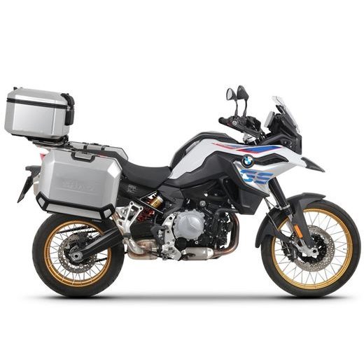 KOMPLETNÍ SADA HLINÍKOVÝCH KUFRŮ SHAD TERRA, 37L TOPCASE 36L/47L BOČNÍ KUFRY, VČETNĚ MONTÁŽNÍ SADY A PLOTNY SHAD BMW F 750 GS/ F 850 GS/ F 850 GS ADVENTURE