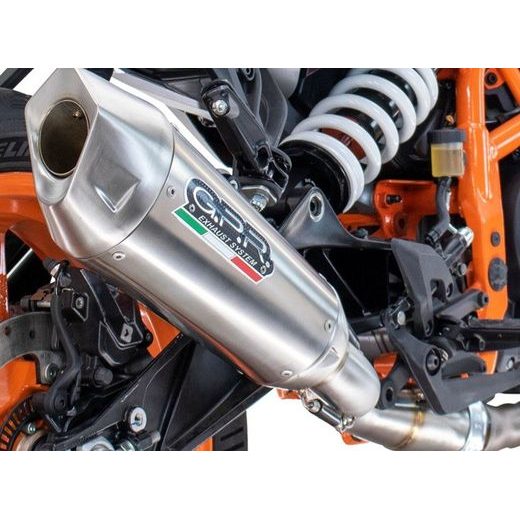 VÝFUK KOMPLETNÍ GPR GP-REVO CO.K.196.CAT.GPRTIT BRUSHED TITANIUM INCLUDING FULL LINE,DB KILLER AND CATALYST COMPLIANT FOR INSPECTION