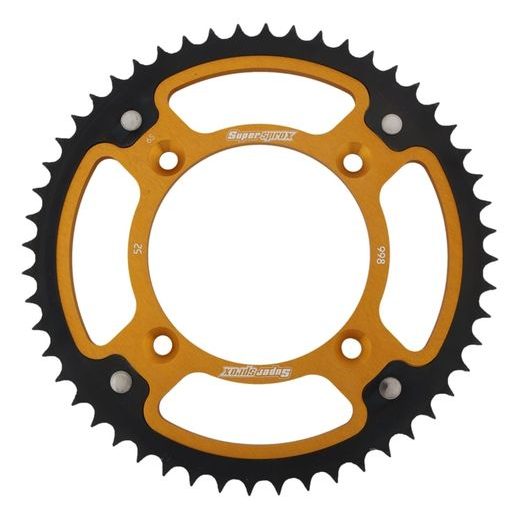 ŘETĚZOVÁ SADA D.I.D CHAIN - ZLATÝ ŘETĚZ 428 NZ, NETĚSNĚNÝ, KOLEČKO SUPERSPROX, ROZETA SUPERSPROX STEALTH PRO YAMAHA YZ 85 2002-2018